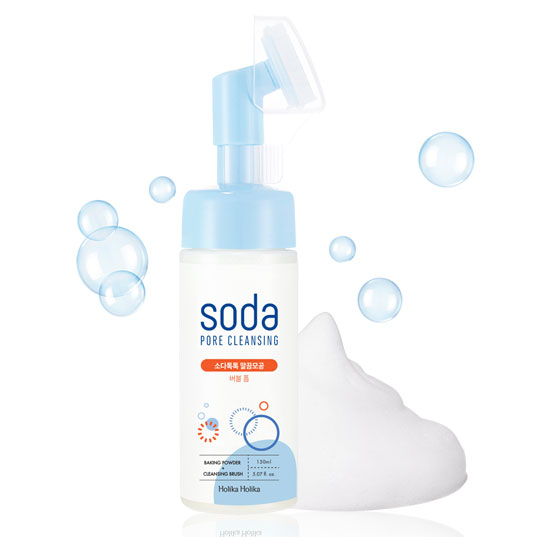 Global Kpop and K-beauty – [Holika Holika] Soda Tok Tok Clean Pore Bubble Foam 150ml