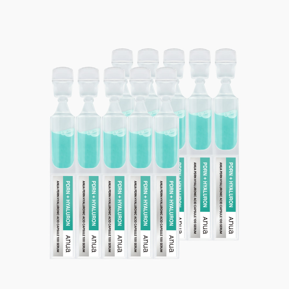 Global Kpop and K-beauty – Anua PDRN Hyaluronic Acid Capsule 100 Serum Ampoule 1ml x 10