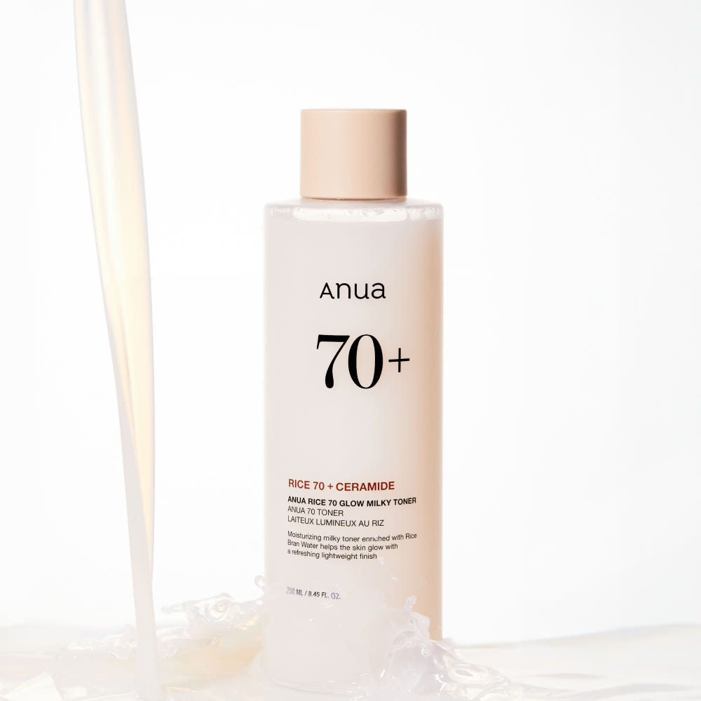Global Kpop and K-beauty – Anua Rice 70 Glow Milky Toner 250ml
