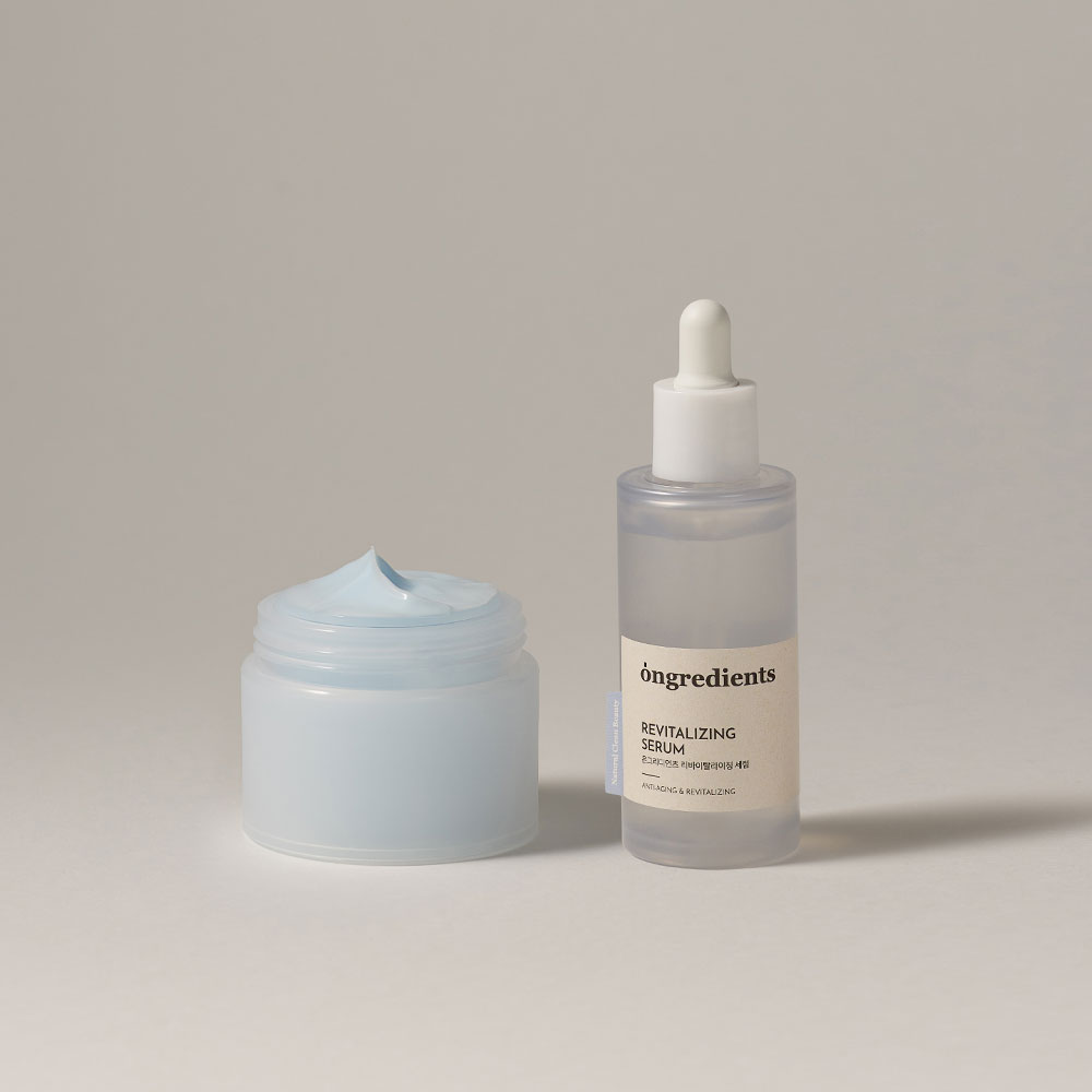 Global Kpop and K-beauty – Ongredients Revitalizing Serum + Firming Cream