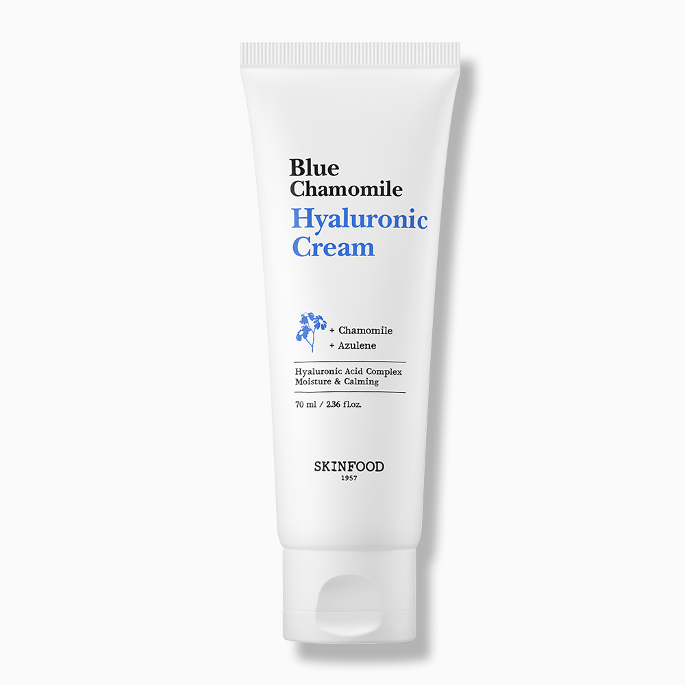 Global Kpop and K-beauty – [Skin Food] Blue Chamomile Hyaluronic Cream 70ml