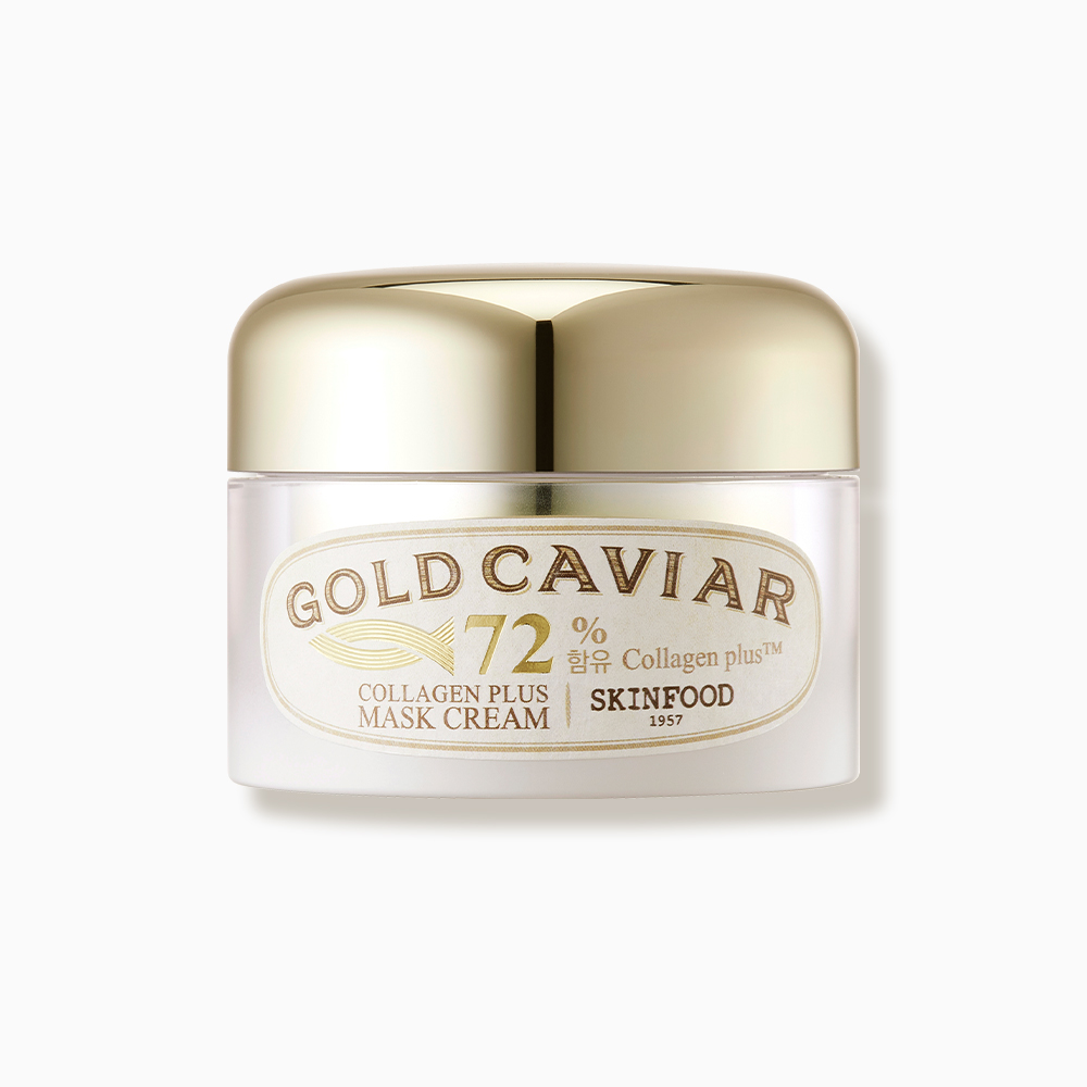 Global Kpop and K-beauty – [Skin Food] Gold Caviar Collagen Plus Mask Cream 50g