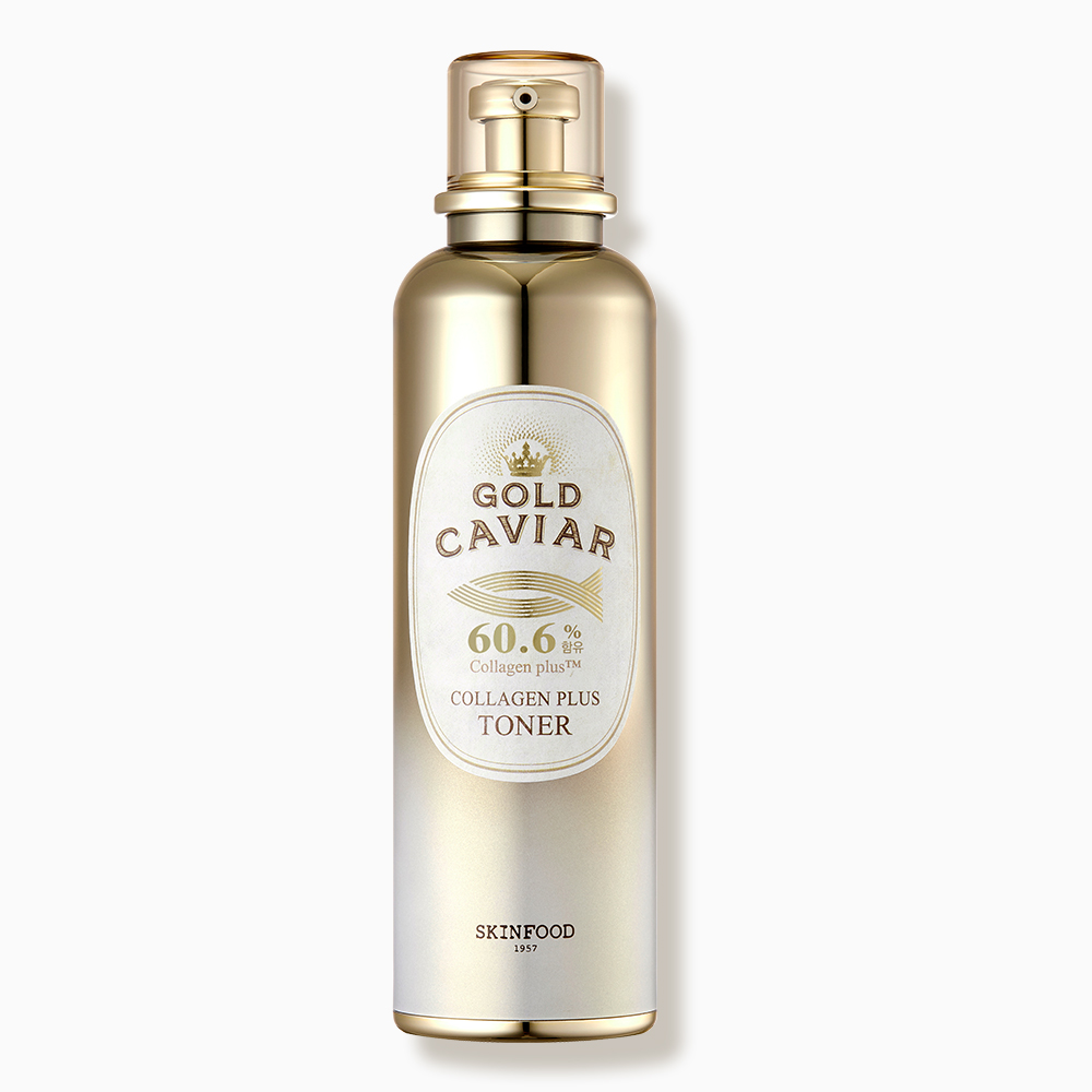 Global Kpop and K-beauty – [Skin Food] Gold Caviar Collagen Plus Toner 120ml