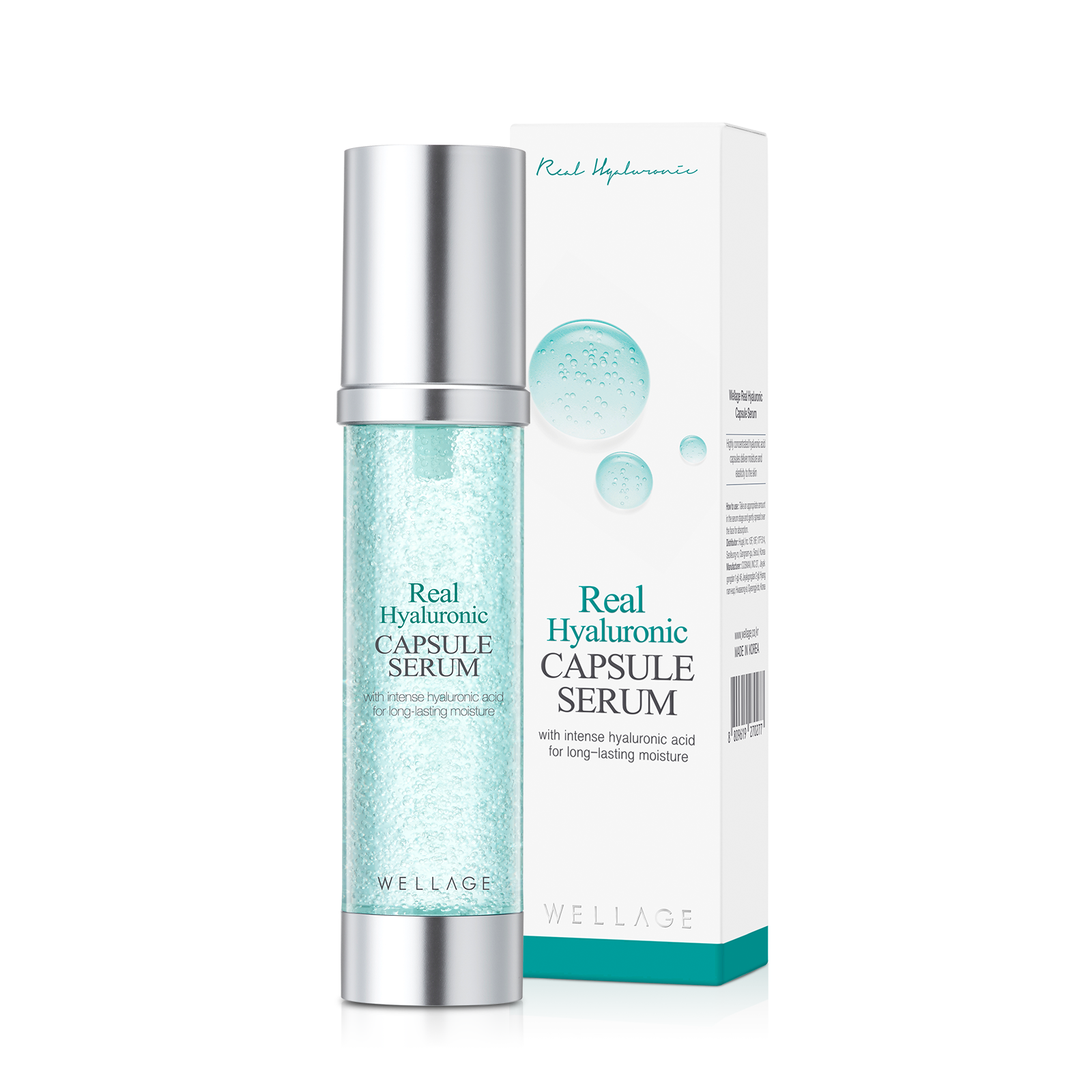 Global Kpop and K-beauty – Wellage Real Hyaluronic Capsule Serum 50ml