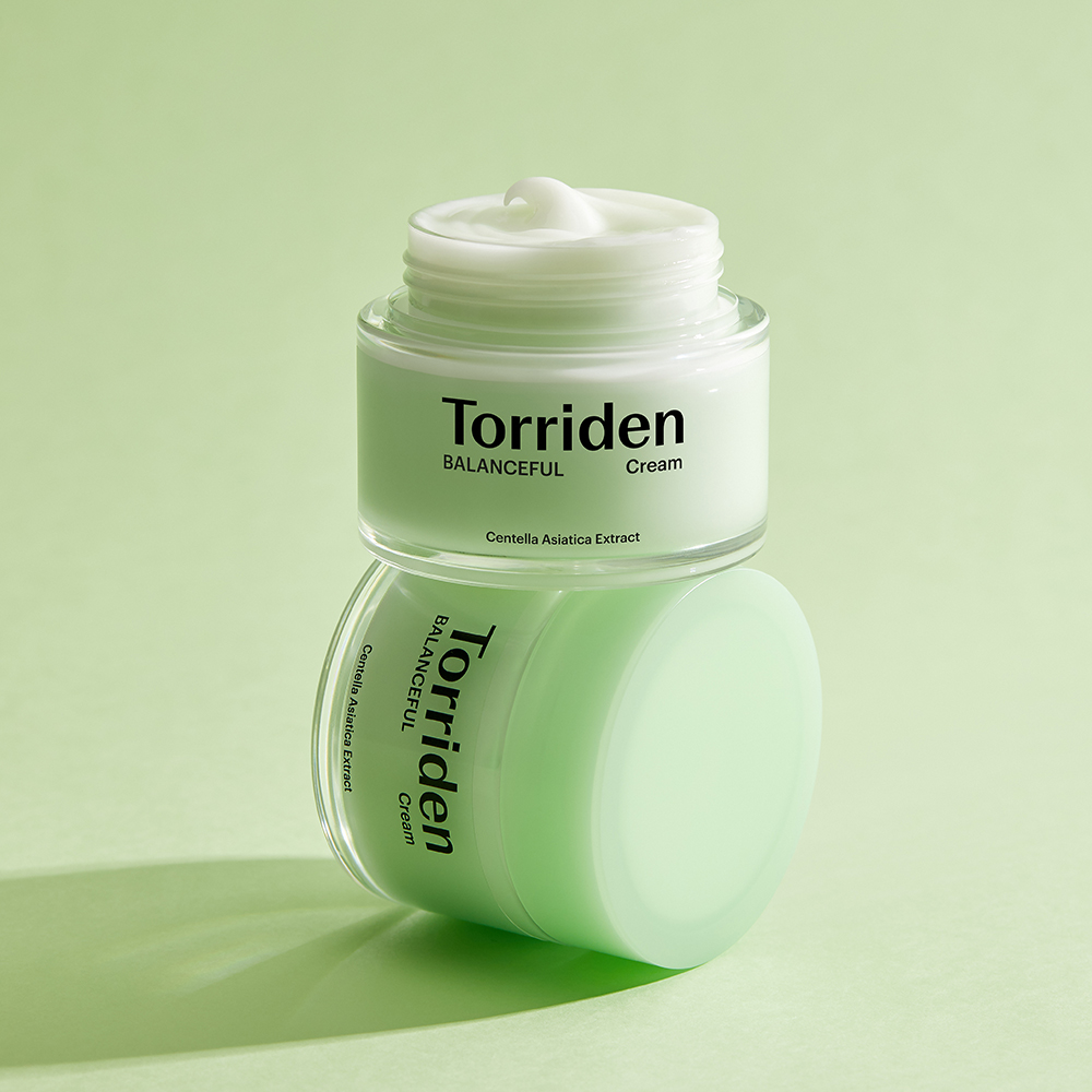 Global Kpop and K-beauty – Torriden Balanced Cica Calming Cream 80ml+80ml