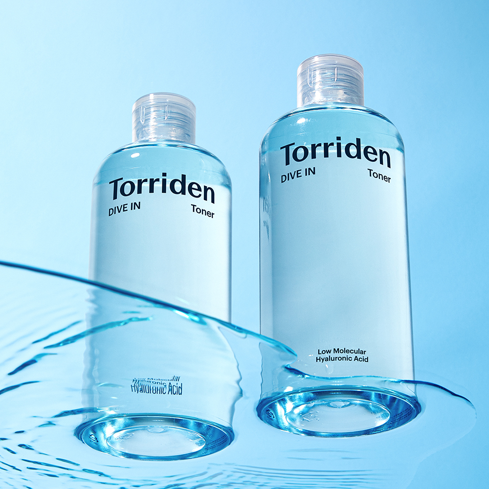 Global Kpop and K-beauty – Torriden Dive-in Low Molecular Hyaluronic Acid Toner 300ml+300ml