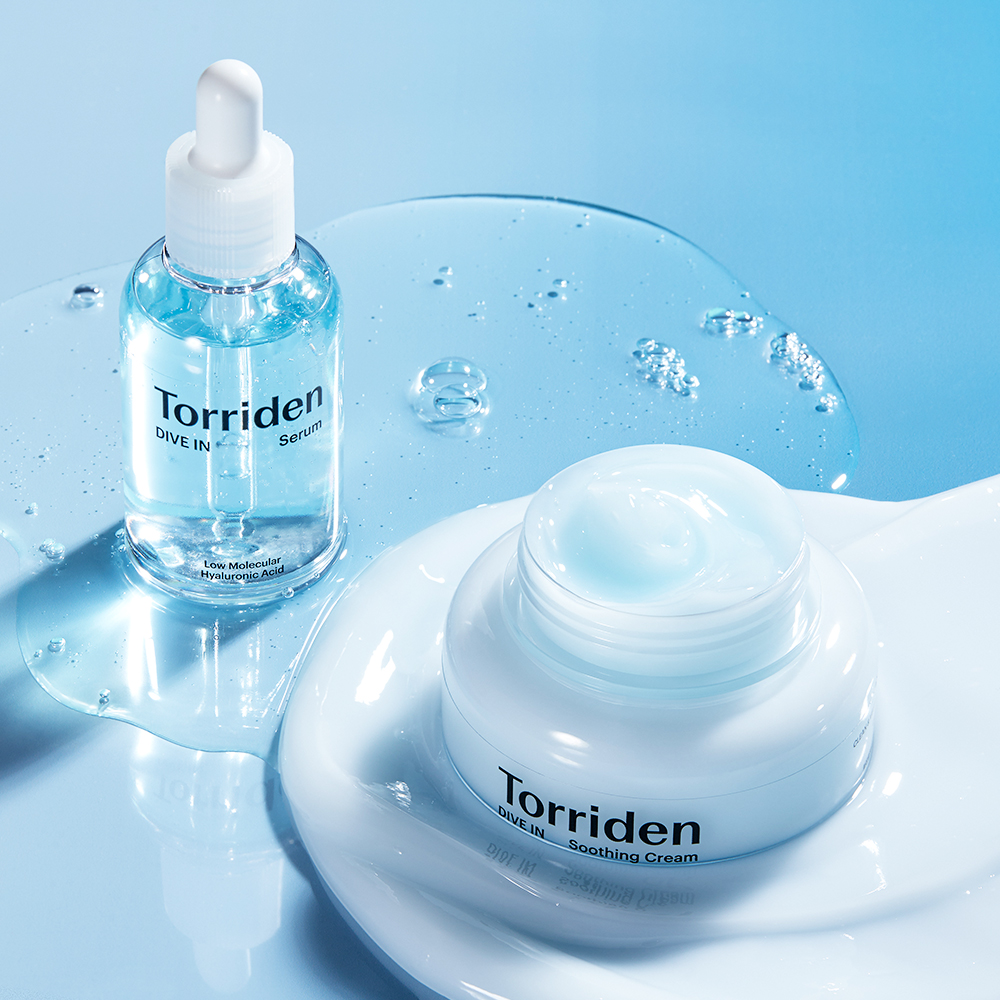 Global Kpop and K-beauty – Torriden Dive-in Serum 50ml + Soothing Cream 100ml