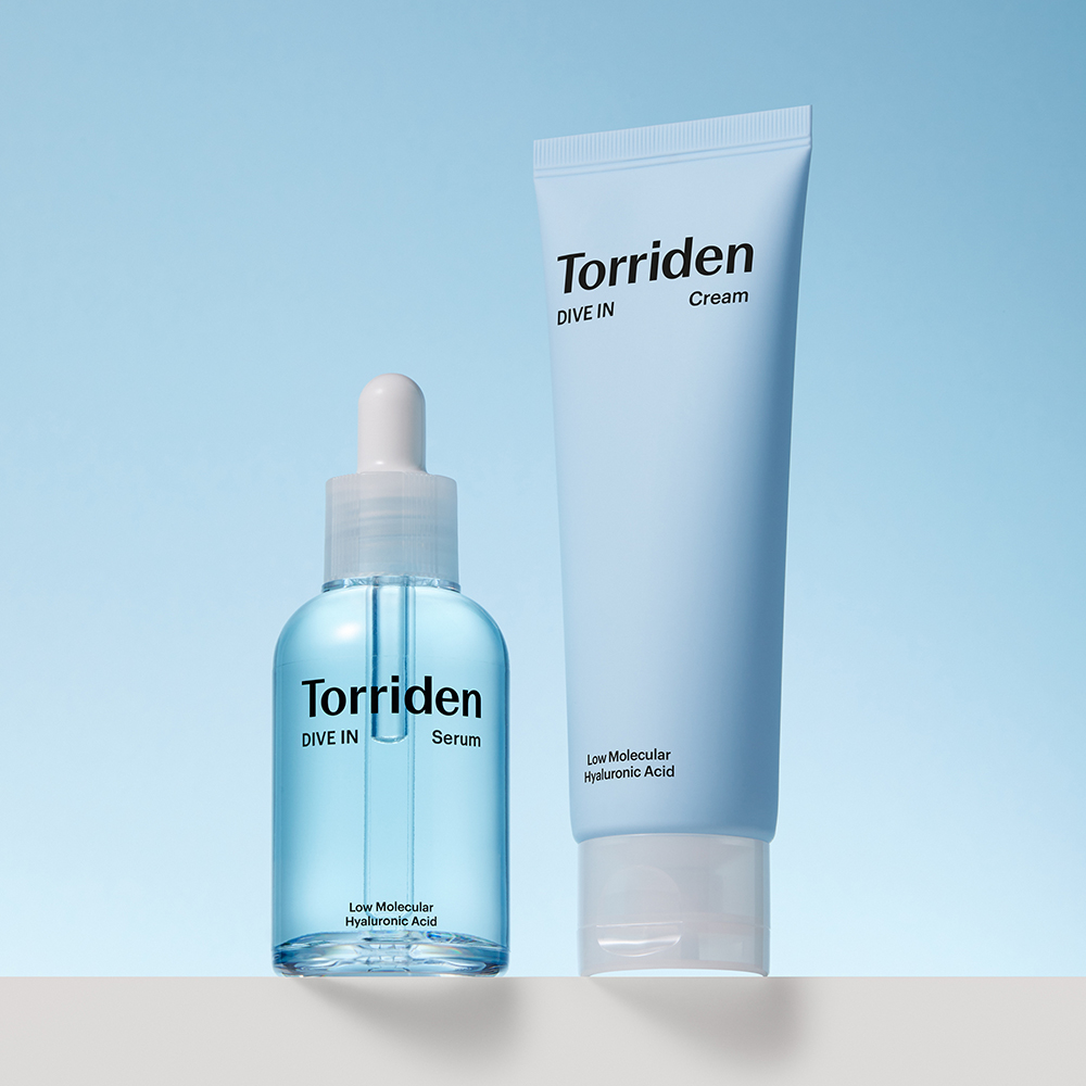 Global Kpop and K-beauty – Torriden Dive-in Serum 50ml + Cream 80ml