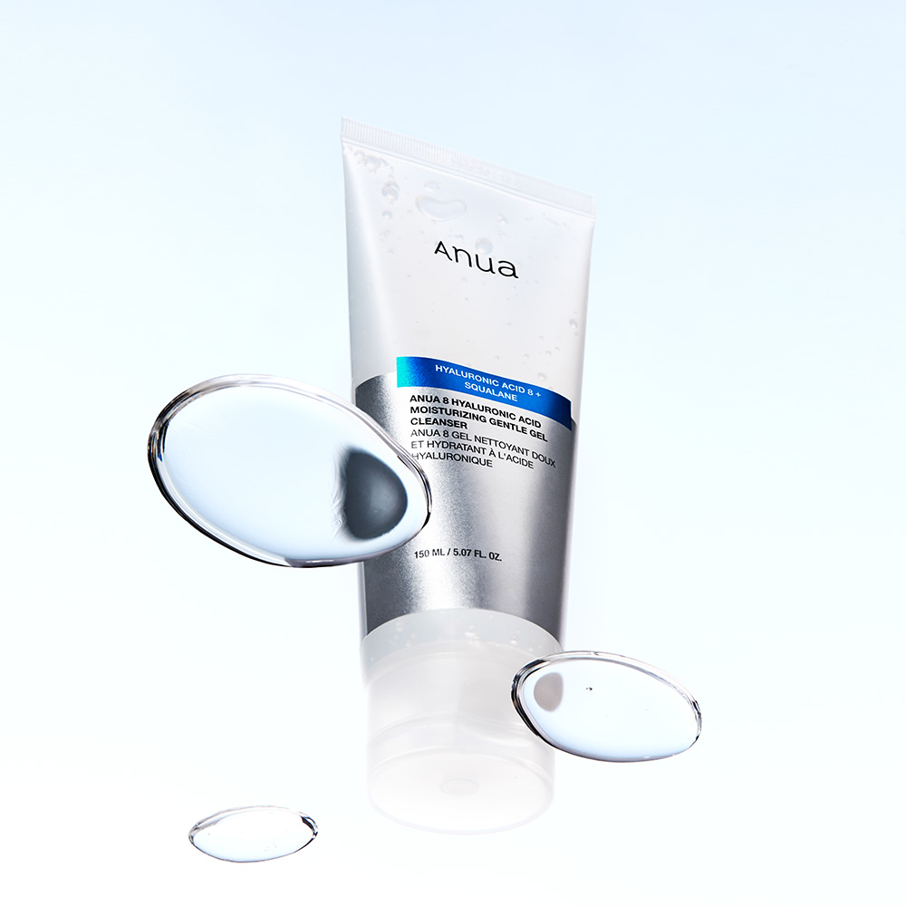 Global Kpop and K-beauty – Anua 8 Hyaluronic Acid Moisturizing Gentle Gel Cleanser 150ml