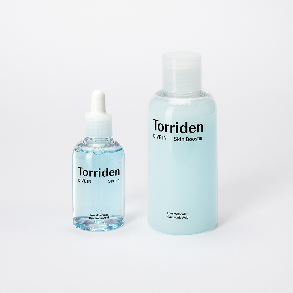Global Kpop and K-beauty – Torriden Dive-in Low Molecular Hyaluronic Acid Serum 50ml + Skin Booster 200ml
