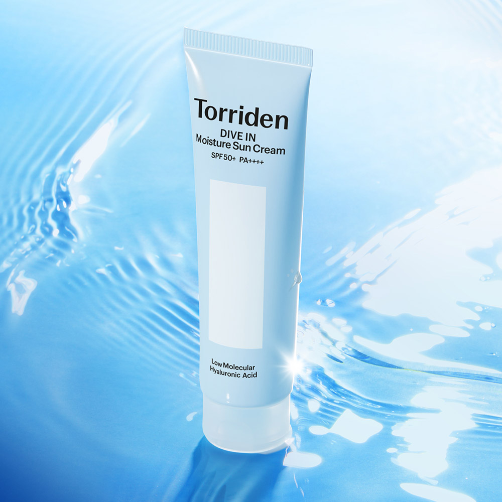 Global Kpop and K-beauty – Torriden Dive-in Watery Moisture Sun Cream 60ml (SPF 50+ PA++++)