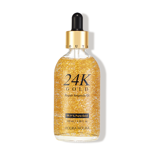 Global Kpop and K-beauty – [Holika Holika] Prime Youth 24K Gold Repair Ampoule EX 100ml