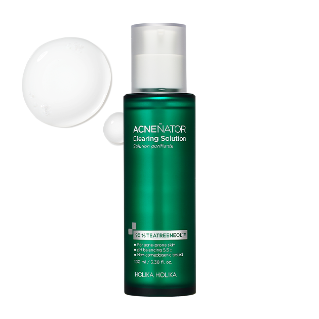Global Kpop and K-beauty – [Holika Holika] Acne Clearing Solution 100ml