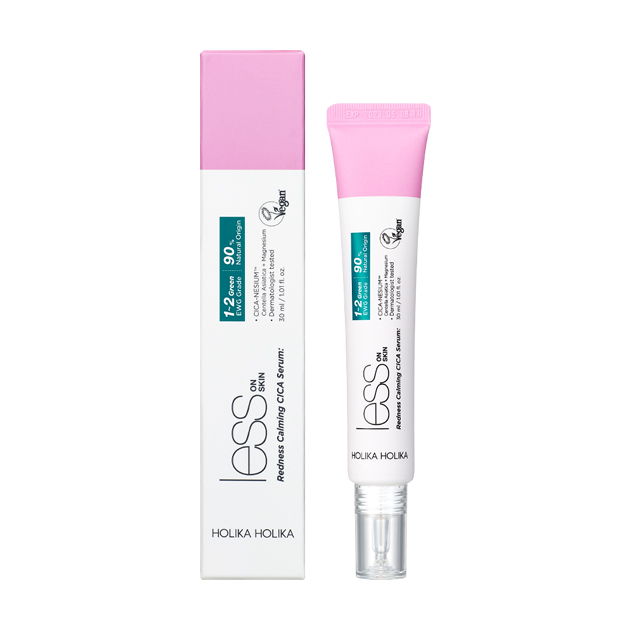 Global Kpop and K-beauty – [Holika Holika] Les On Skin Redness Calming Cica Serum 30ml