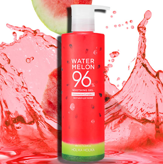 Global Kpop and K-beauty – [Holika Holika] Watermelon 96% Soothing Gel 390ml