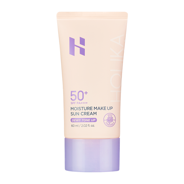 Global Kpop and K-beauty – [Holika Holika] Moisture Makeup Sun Cream SPF50+ PA++++ 60ml