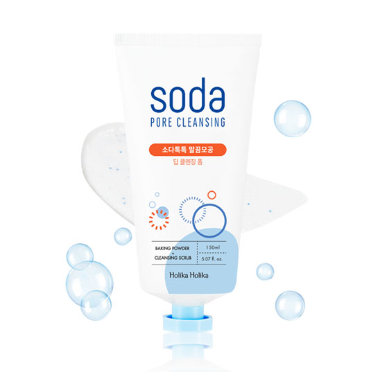Global Kpop and K-beauty – [Holika Holika] Soda Tok Tok Clean Pore Deep Cleansing Foam 150ml