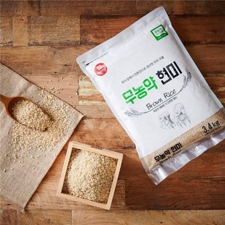 Organic brown rice (3.4KG)