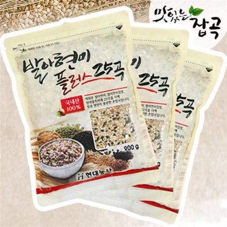 [Delicious millet] germinated brown rice 25 900g x 3 Pack