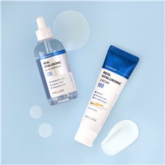 Wellage Real Hyaluronic Blue 100 Ampoule 100 Cream 80ml 2-piece set