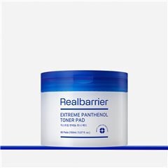 [Real Barrier] Extreme Panthenol Toner Pad 150ml (80 sheets)