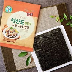 Cheongsando twice baked rolled Kim (35G)