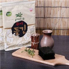 [Sound of the sea - a healthy low-salt baked with olive oil roasted Seaweed Battlefield 4 pieces