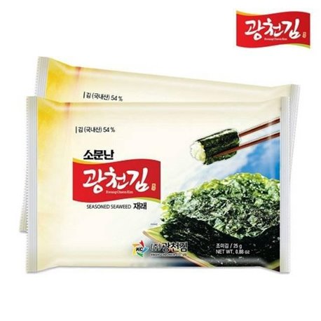 [Mineral Kim] We jikbaesong mineral Kim native full-length KIM (small) 25g x 20 rod