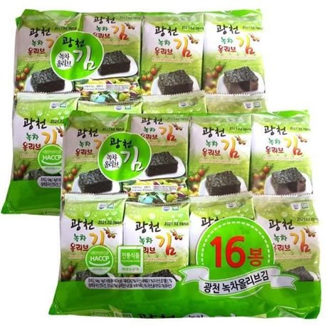 [Delicious mineral Kim] haerak original tea olive Lunch 32 Kim Bong (4gx32 rods)