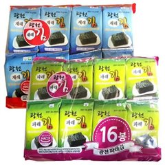 [Delicious mineral Kim] haerak circle conventional lunchbox Kim 16 bar + 16 bar Parlay lunch Kim