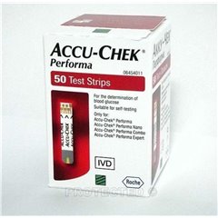 ACCU-CHEK Performa Diabetic Test Strips - 50pcs