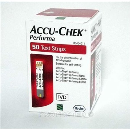 ACCU-CHEK Performa Diabetic Test Strips - 50pcs