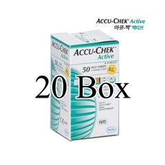 ACCU-CHEK Active Diabetic Test Strips - 50pcs x 20Boxes