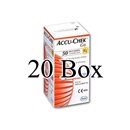 ACCU-CHEK Go Diabetic Test Strips - 50 Sheets x 20Boxes
