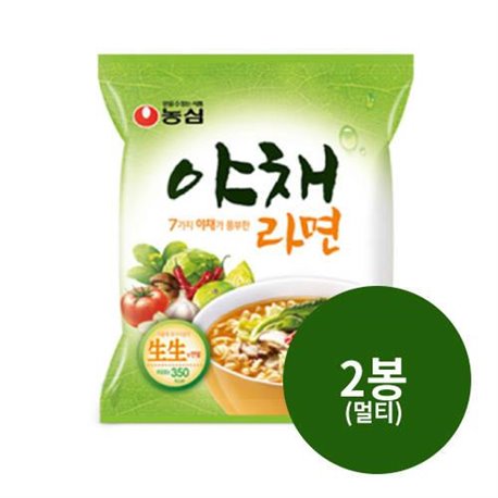 Nongshim Ramen Vegetable 100g 4 multi-ea two pcss