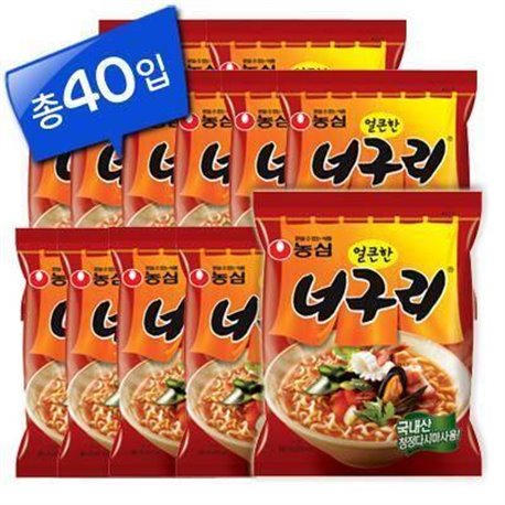 [40 I] Nong Shim spicy taste raccoon (5 * 8)