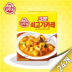 [Ottogi - 3 minutes Beef Curry Dog 200gx24