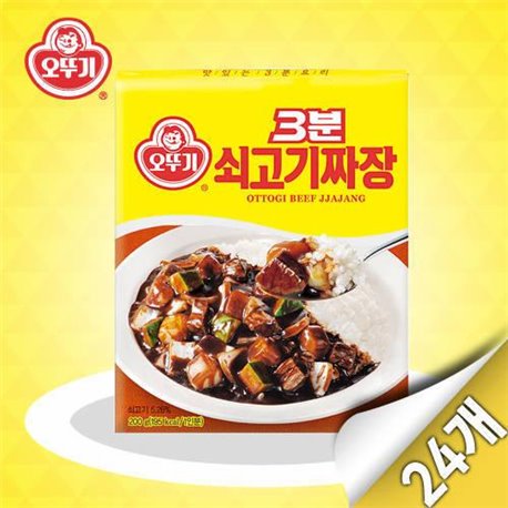 [Ottogi - 3 minutes Beef jjajang 200gx24 more