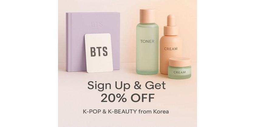 Sign Up Get 20OFF